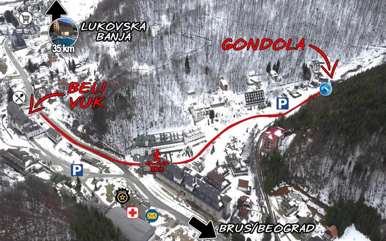 Apartmán Beli Vuk - Brzece, Kopaonik Exteriér fotografie